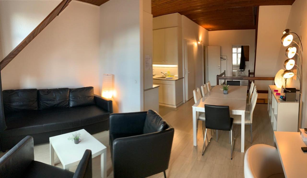 Luxury Duplex Vue Chateau Neuchâtel Exteriör bild