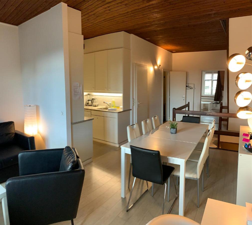 Luxury Duplex Vue Chateau Neuchâtel Exteriör bild